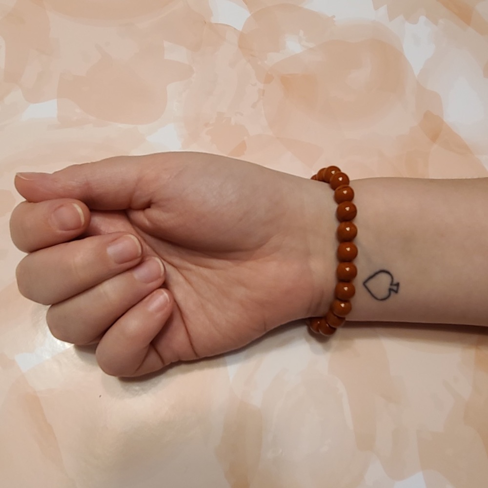Red Jasper Gemstone Bracelet - Picture 4 of 4